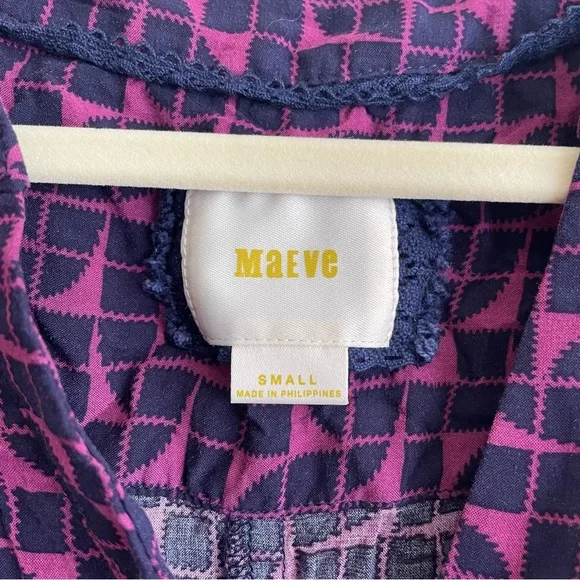 ANTHROPOLOGIE MAEVE KARSTEN GEOSCOPE BELTED JUMPSUIT SIZE SMALL geometric boho S - Picture 5 of 16